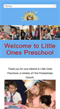 Mobile Screenshot of littleonesprek.com