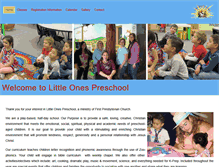Tablet Screenshot of littleonesprek.com